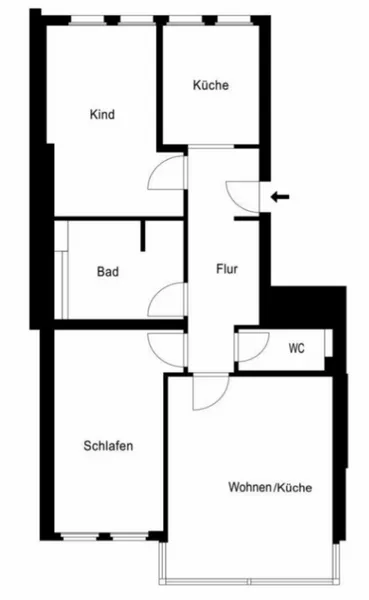 Attraktive 3-Zimmer-Wohnung nähe Lietzensee, mit EBK — photo 1